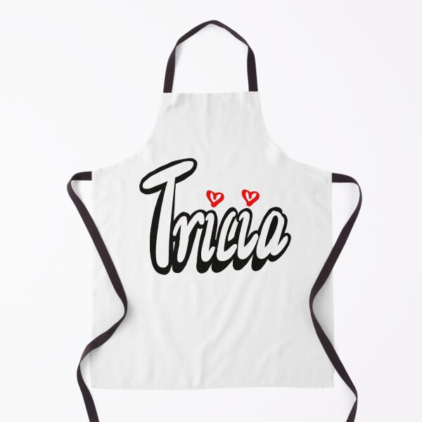 Item preview, Tricia popular girls name woman women’s first name in white cursive calligraphy personalised personalized customized name Gift for Tricia designed and sold by Artonmytee.