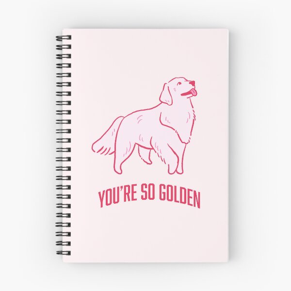 Item preview, Copie de Pink golden retriever dog, you're so golden designed and sold by rizdrawings.