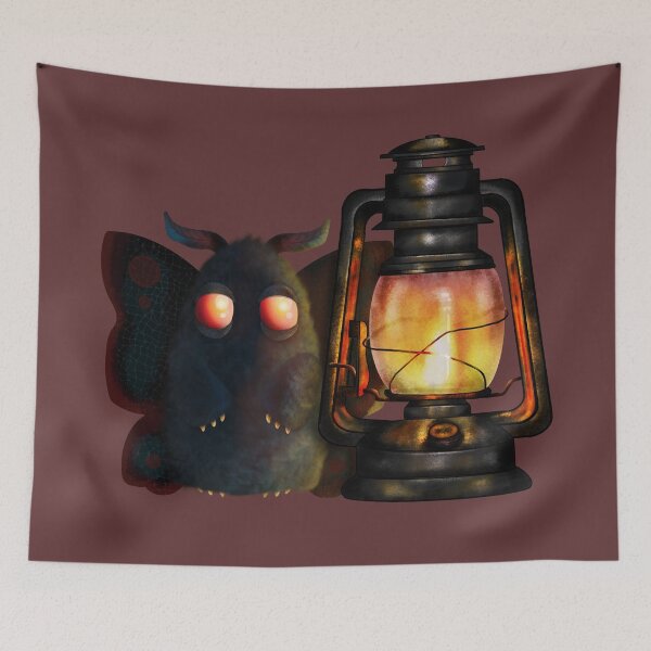 Item preview, Mothman & Lantern designed and sold by Twisted-Giraffe.
