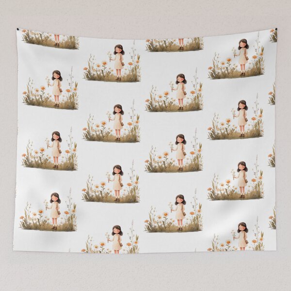 Item preview, Whimsical Watercolor Retro Character designed and sold by Victoria Riabov.