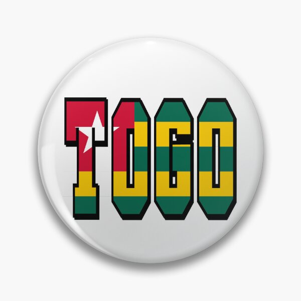 Item preview, Togo Country Flag Typography designed and sold by TravelWish.