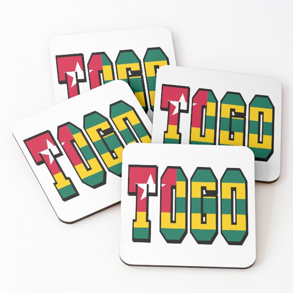 Item preview, Togo Country Flag Typography designed and sold by TravelWish.
