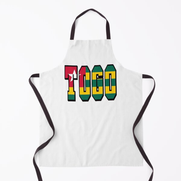 Item preview, Togo Country Flag Typography designed and sold by TravelWish.
