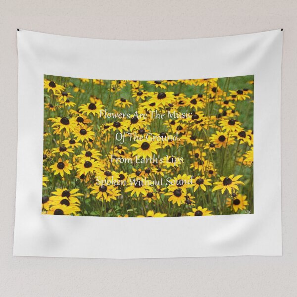 Item preview, Flowers Are The Music Of The Ground designed and sold by LisaWootenPhoto.