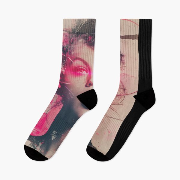 Item preview, Pop Music Queen Neon Aesthetic Art – Modern Design for Music Lovers designed and sold by Mystikos Art.