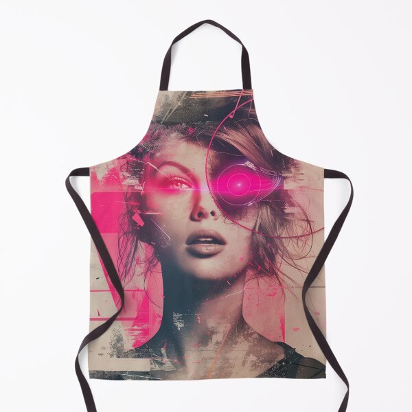 Item preview, Pop Music Queen Neon Aesthetic Art – Modern Design for Music Lovers designed and sold by Mystikos Art.