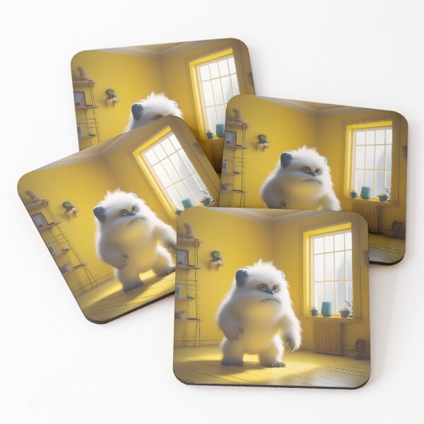 Item preview, Cozy Afternoon of the Grumpy Yeti designed and sold by Pandanime.