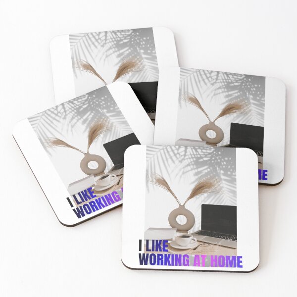 Item preview, I LIKE WORKING AT HOME designed and sold by AvrilDesigns06.