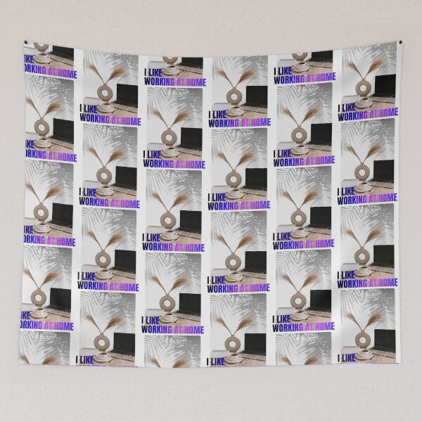 Item preview, I LIKE WORKING AT HOME designed and sold by AvrilDesigns06.