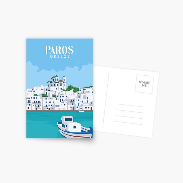 Item preview, paros greece Travel designed and sold by skalihm.