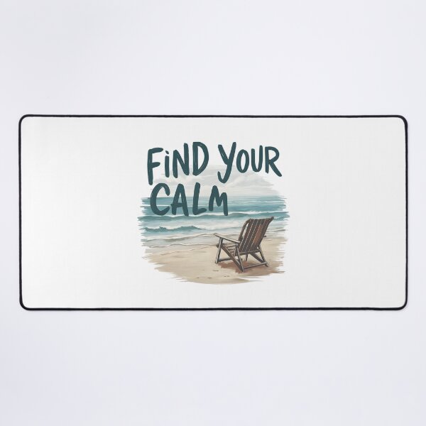 Item preview, find your calm designed and sold by mood-draftsman.