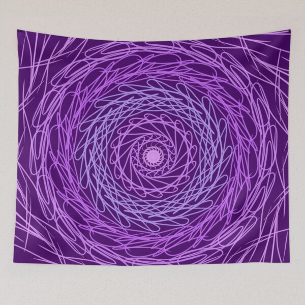 Item preview, Purple and pink geometric mandala design  designed and sold by Stefrait-7.