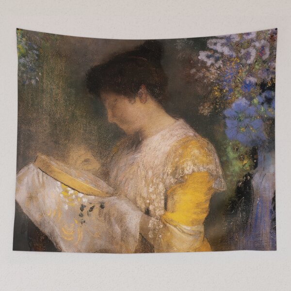 Item preview, artist odilon redon, odilon redon paintings, painter odilon redon, odilon redon art, odilon redon artwork, odilon redon drawings designed and sold by diana-shaw.