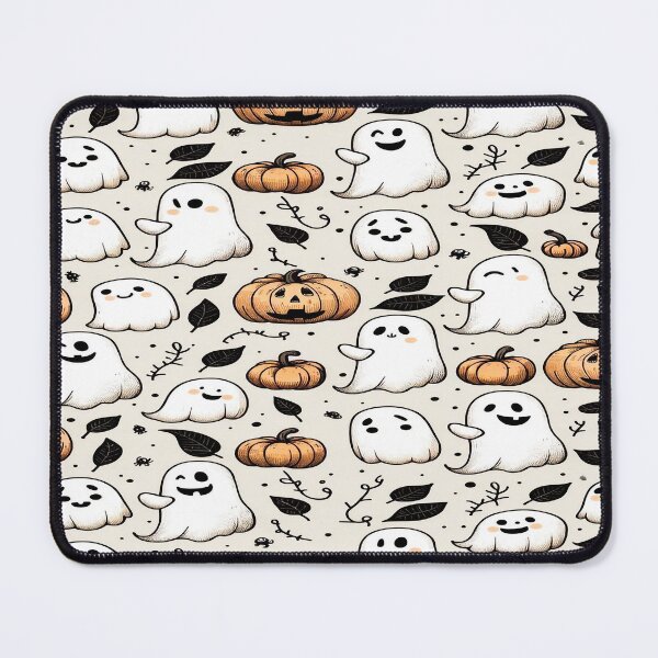 Item preview, Cute Ghost Halloween Pattern designed and sold by Mosaic-97.