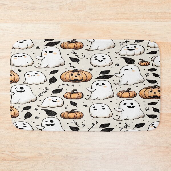 Item preview, Cute Ghost Halloween Pattern designed and sold by Mosaic-97.
