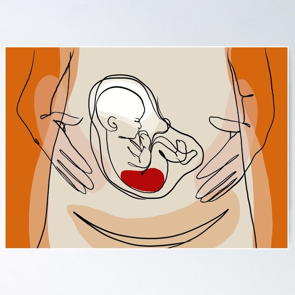 Item preview, Mother - Line Art Print 2 designed and sold by NILSAIIVY arts.