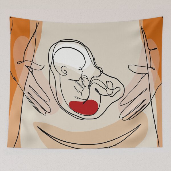 Item preview, Mother - Line Art Print 2 designed and sold by NILSAIIVY arts.