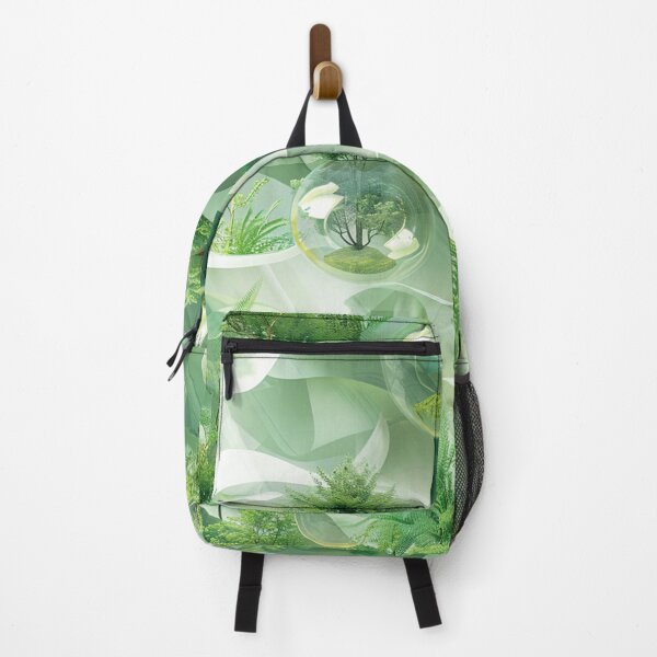 Item preview, Lush Green Nature Pattern - Seamless Botanical Design designed and sold by Creet-Design.