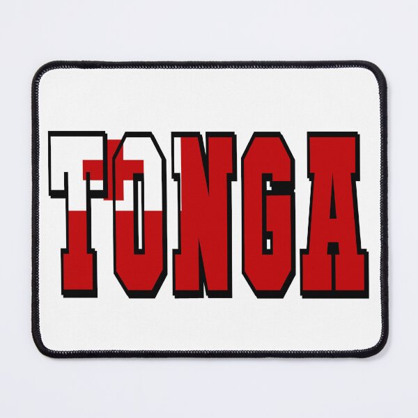 Item preview, Tonga Country Flag Typography designed and sold by TravelWish.