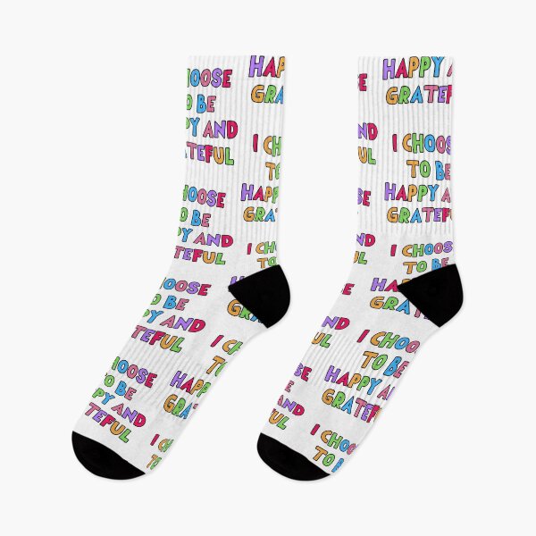 Item preview, I Choose To Be Happy And Grateful! Positive Affirmation designed and sold by smalldesignbox.