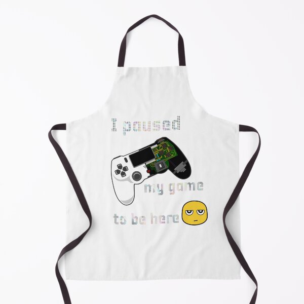 Item preview, video game console remote control design with sarcastic phrase: I paused my game to listen to you" designed and sold by StyleFused.