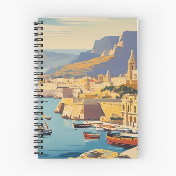 Item preview, Malta Travel Poster designed and sold by CaliforniaDi.