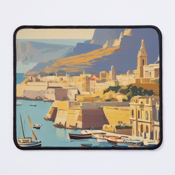 Item preview, Malta Travel Poster designed and sold by CaliforniaDi.