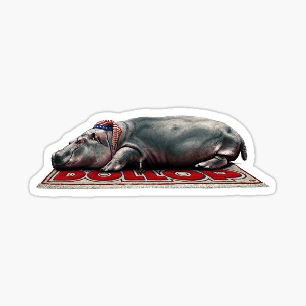 Item preview, DOLLOP - Sleeping Hippo designed and sold by James Fosdike.