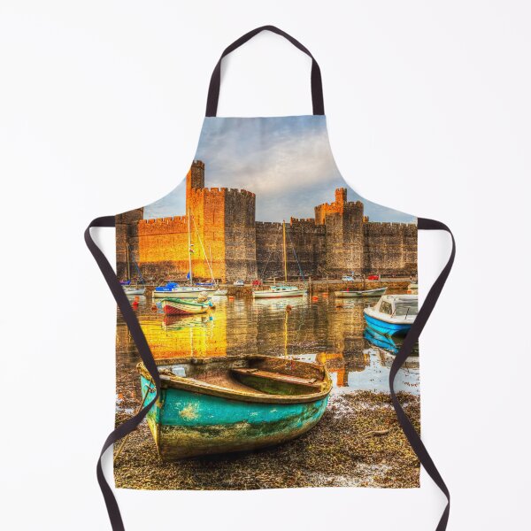 Item preview, Caernarfon Castle Glowing At Sunset designed and sold by Paul Thompson Photography.
