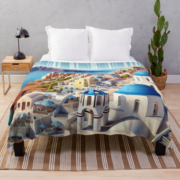 Item preview, "Santorini Serenity" designed and sold by WildVista.