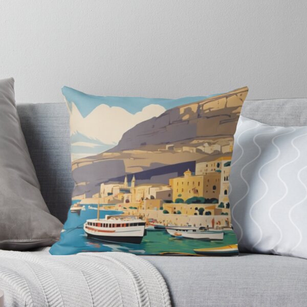 Item preview, Malta Travel Poster designed and sold by CaliforniaDi.