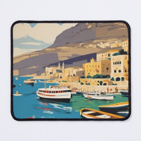 Item preview, Malta Travel Poster designed and sold by CaliforniaDi.