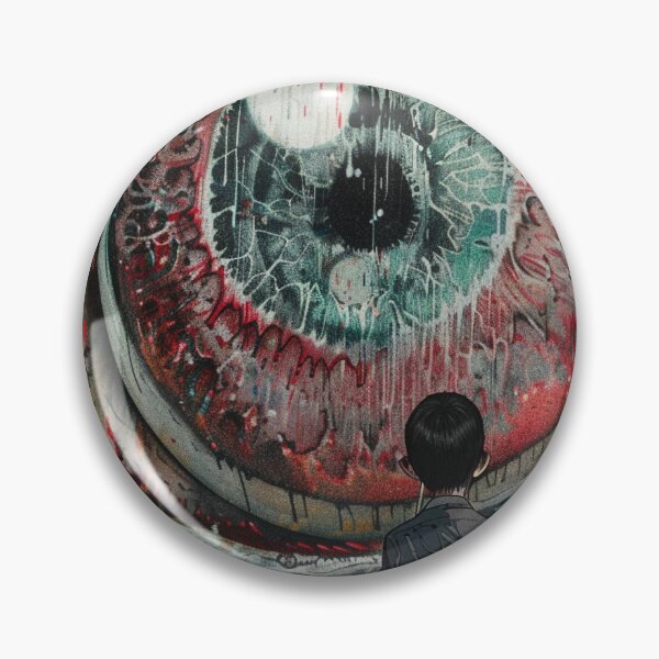 Item preview, the gaze - psychedelic manga anime designed and sold by ForsakenFrames.