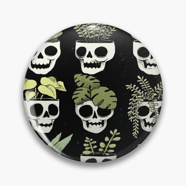 Item preview, Skull Planter Pots - Unique and Creepy Home Decor designed and sold by Mosaic-97.