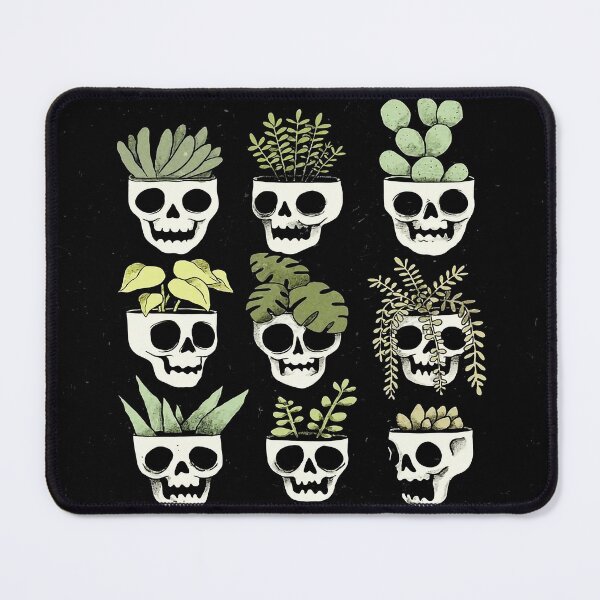 Item preview, Skull Planter Pots - Unique and Creepy Home Decor designed and sold by Mosaic-97.