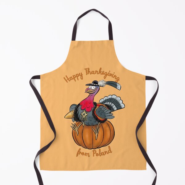 Item preview, Happy Thanksgiving from Poland, turkey dressed as a Polish highlander.  designed and sold by Janusz Tycner.
