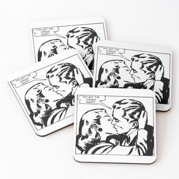 Item preview, You Got The Cheque Right - Classic comic style with a twist designed and sold by TheLeeryLeaf.