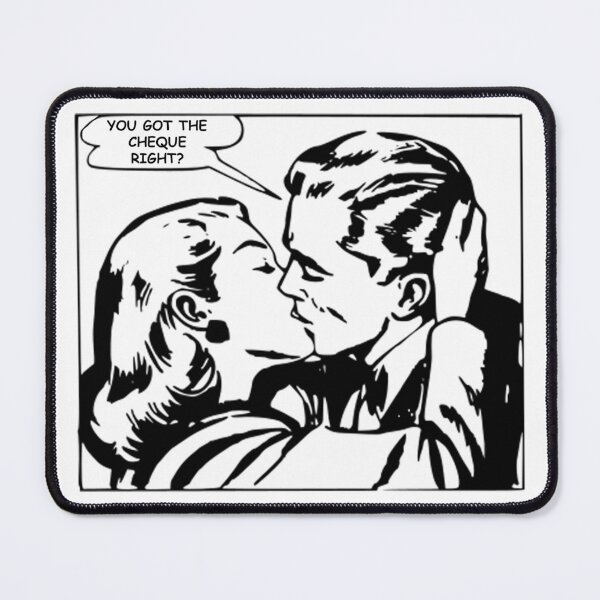 Item preview, You Got The Cheque Right - Classic comic style with a twist designed and sold by TheLeeryLeaf.
