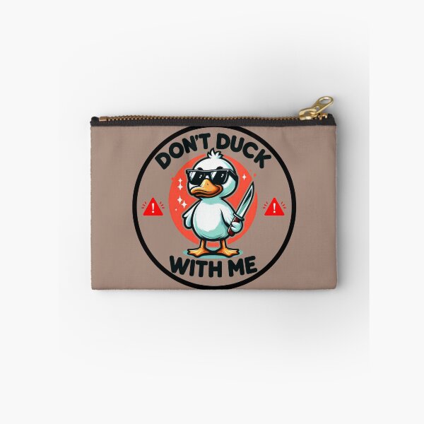 Item preview, Cool Bad Boy Duck: 'Don't Duck With Me' - Funny and Violent Duck Design designed and sold by Ali Doodles.