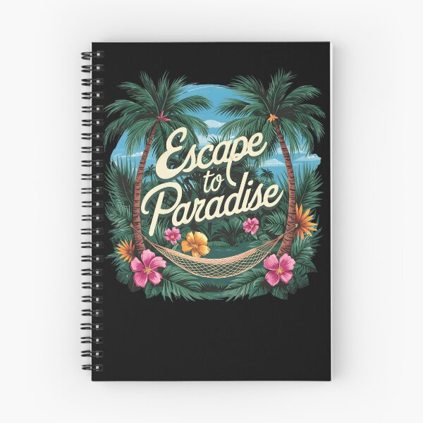 Item preview, Escápese al paraíso designed and sold by mood-draftsman.