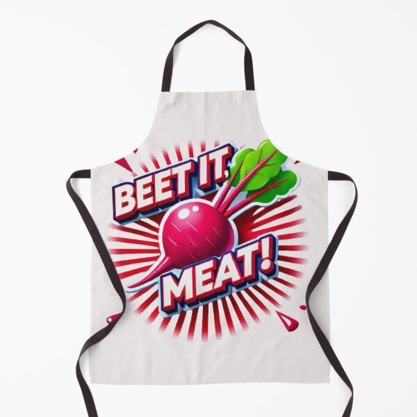 Item preview, "Beet it, Meat!" designed and sold by WildVista.