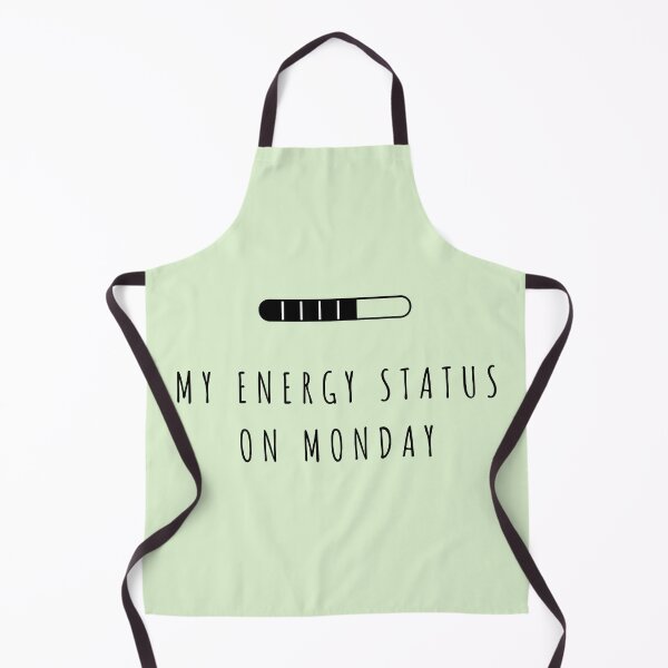 Item preview, My Energy Status On Monday designed and sold by Shalinistudio.