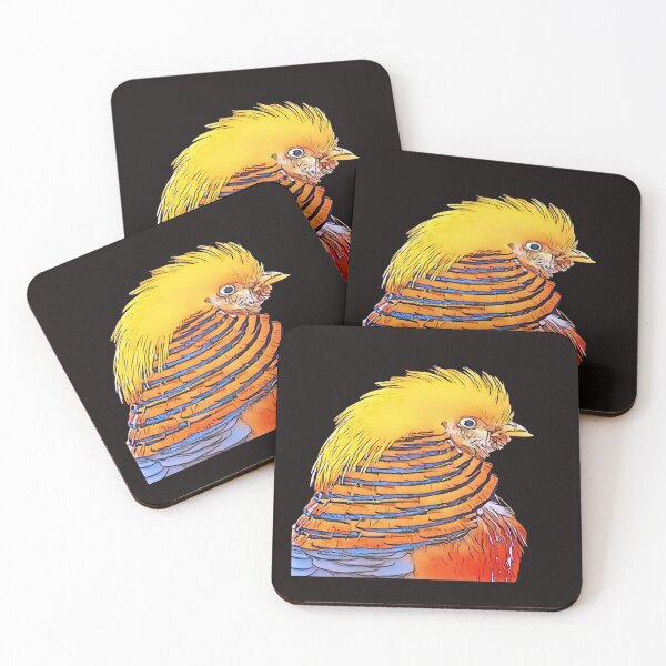 Item preview, golden pheasant colorful bird. designed and sold by painting23.