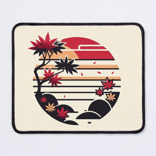 Item preview, Simple autumn pattern of Japan designed and sold by saqui-com.