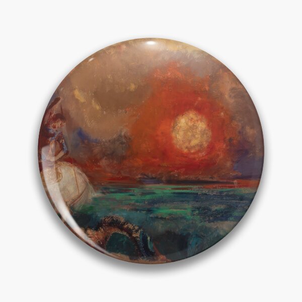Item preview, artist odilon redon, odilon redon paintings, painter odilon redon, odilon redon art, odilon redon artwork, odilon redon drawings designed and sold by diana-shaw.