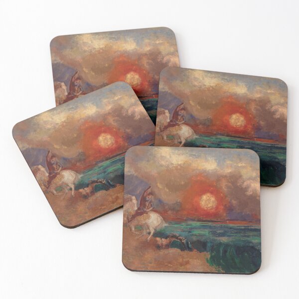 Item preview, artist odilon redon, odilon redon paintings, painter odilon redon, odilon redon art, odilon redon artwork, odilon redon drawings designed and sold by diana-shaw.