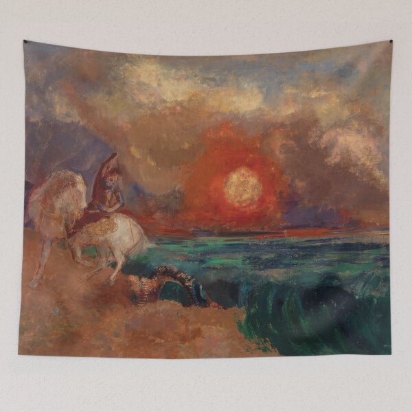 Item preview, artist odilon redon, odilon redon paintings, painter odilon redon, odilon redon art, odilon redon artwork, odilon redon drawings designed and sold by diana-shaw.
