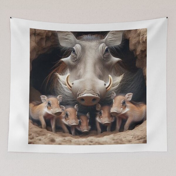 Item preview, Warthog Mother Love designed and sold by BonoloStore.
