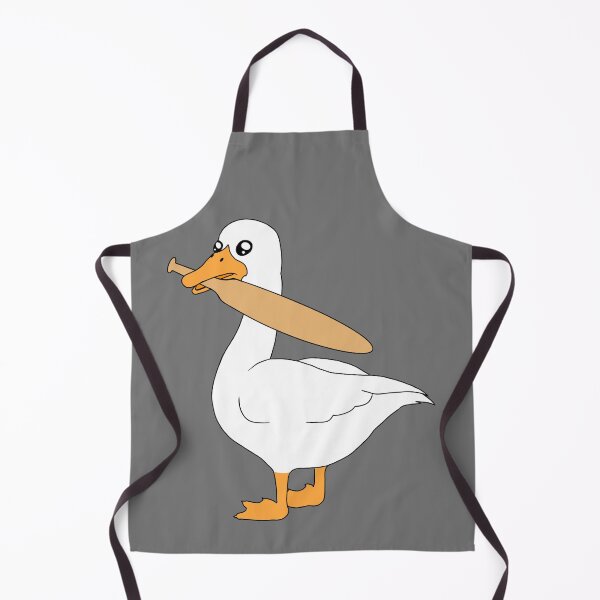 Item preview, White Goose with a Bat designed and sold by Pint-SizeDesign.