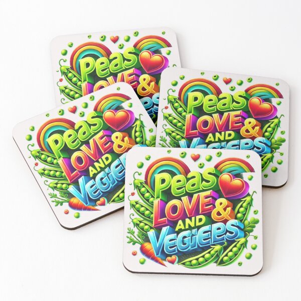 Item preview, Peas, Love, and Veggies designed and sold by WildVista.